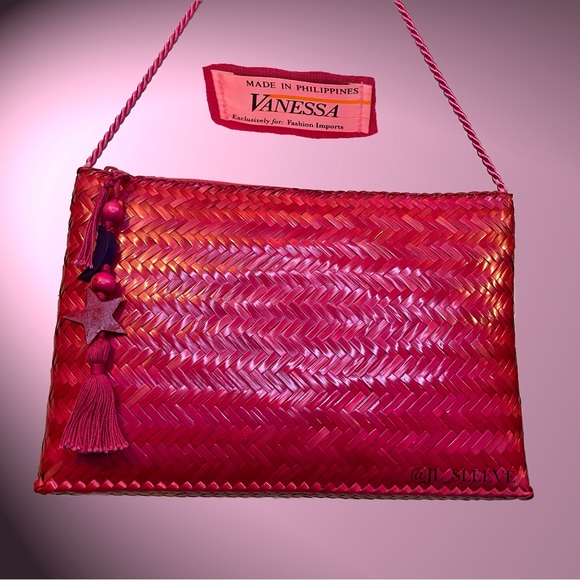 Vanessa Handbags - Vanessa - Wicker Straw Handbag,